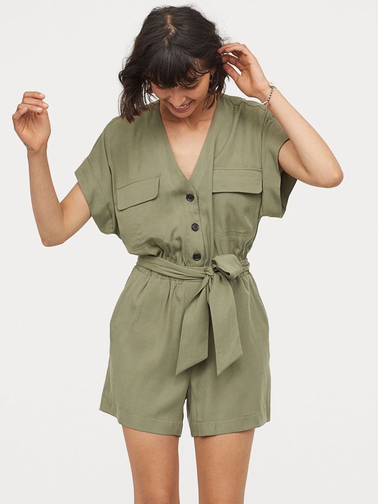 

Комбинезон H&M 0722174  Хаки, Комбинезон H&M 0722174 32 Хаки