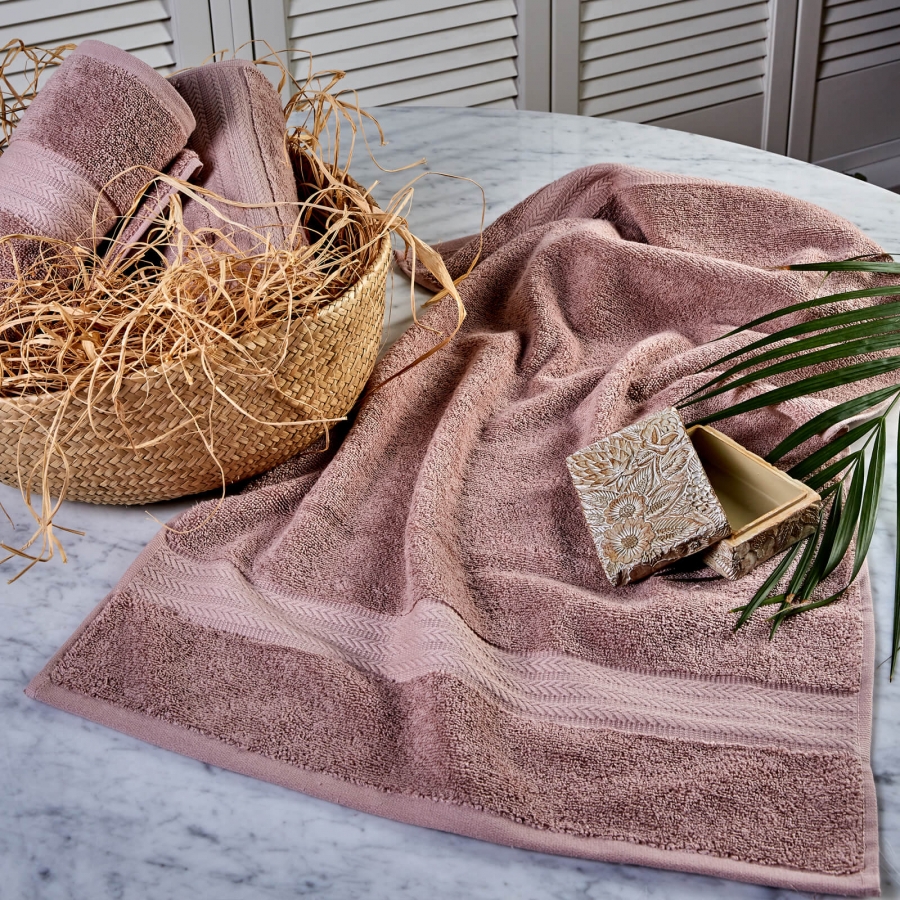 

Полотенце Karaca Home - Charm Exclusive k.pudra темно-пудровый 50*90