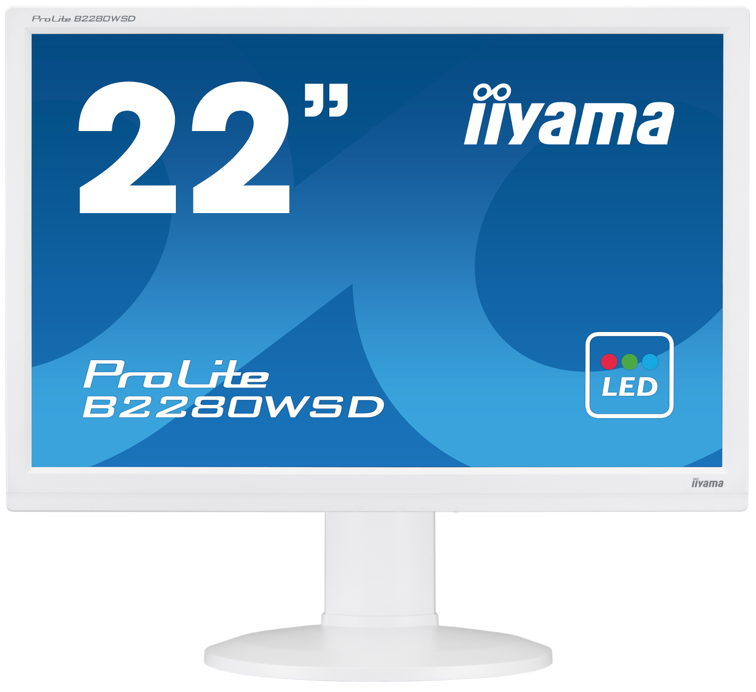 

Монитор iiyama 22" ProLite B2280WSD-W1