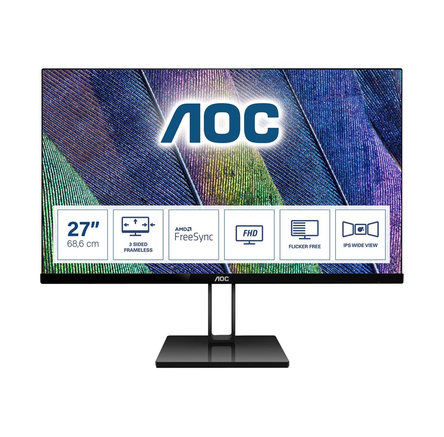 

Монитор AOC 27" 27V2Q czarny