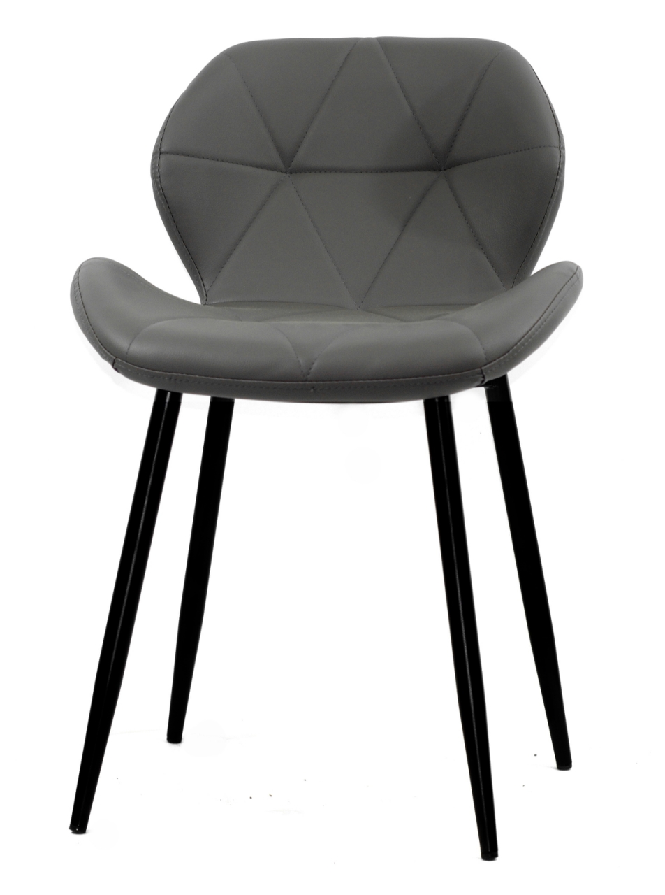 

Стул Invar Metal-BK Экокожа Onder Mebli Серый 21