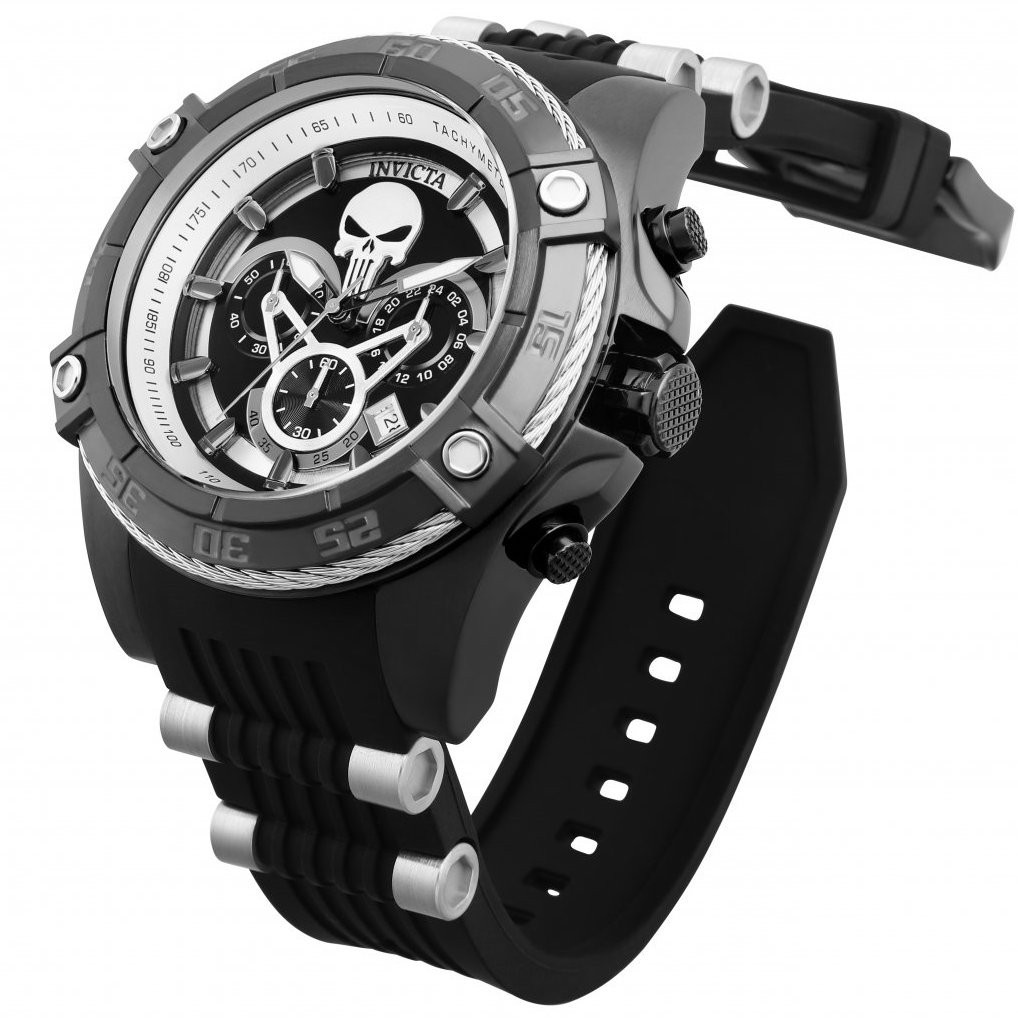 

Американские мужские часы (Инвикта) Invicta Marvel Punisher 35558