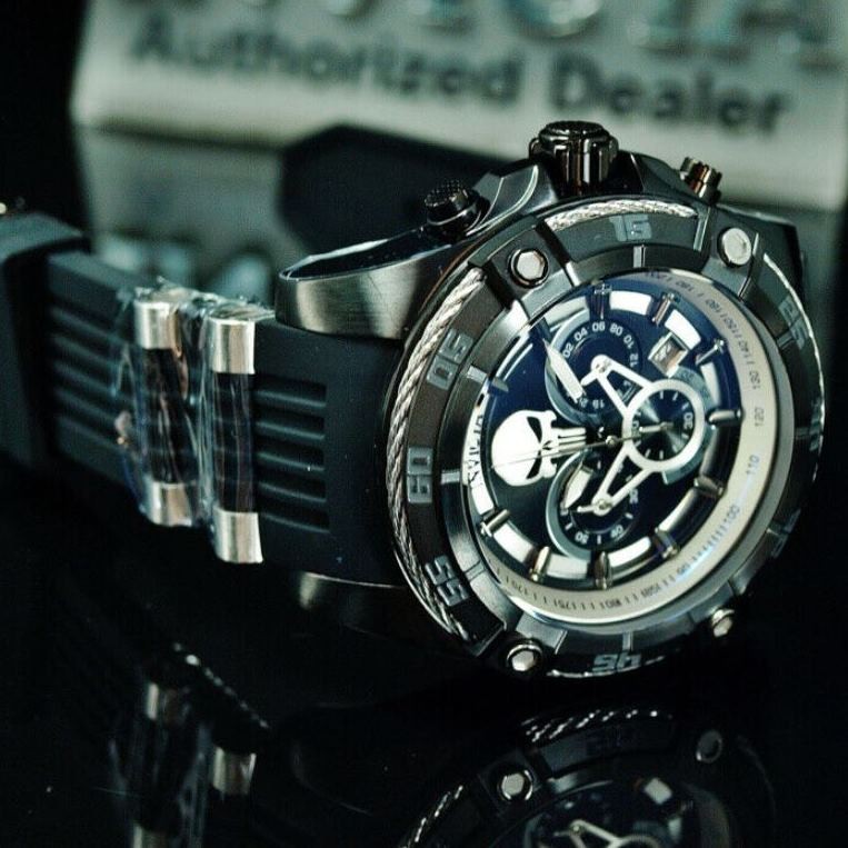 

Американские мужские часы Invicta Marvel Punisher 35558