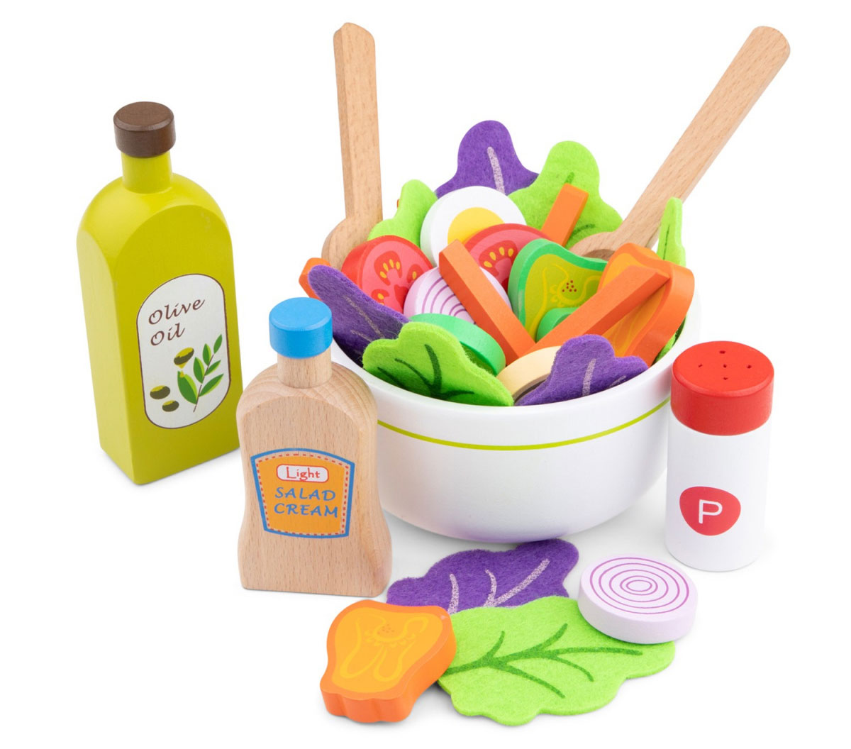 

Игровой набор New Classic Toys Салат 12 × 12 × 6 см (10592)