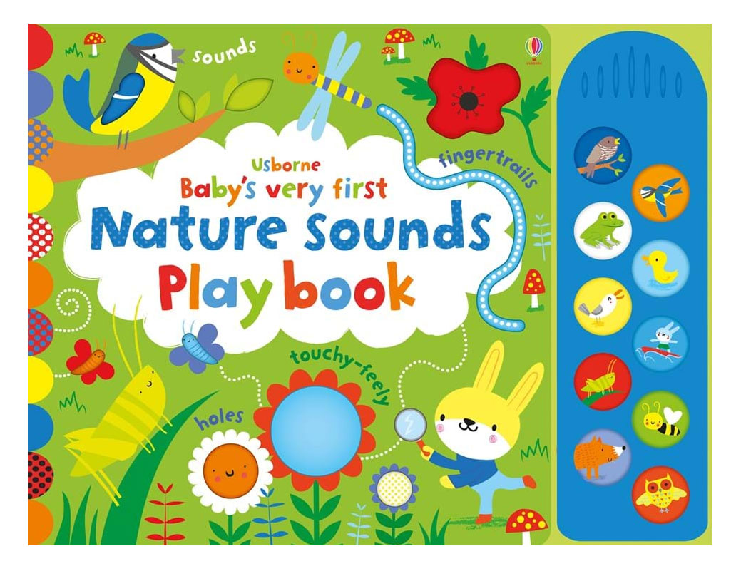 

Первая музыкальная книга Usborne Усборн Звуки природы английский язык (9781474921749)