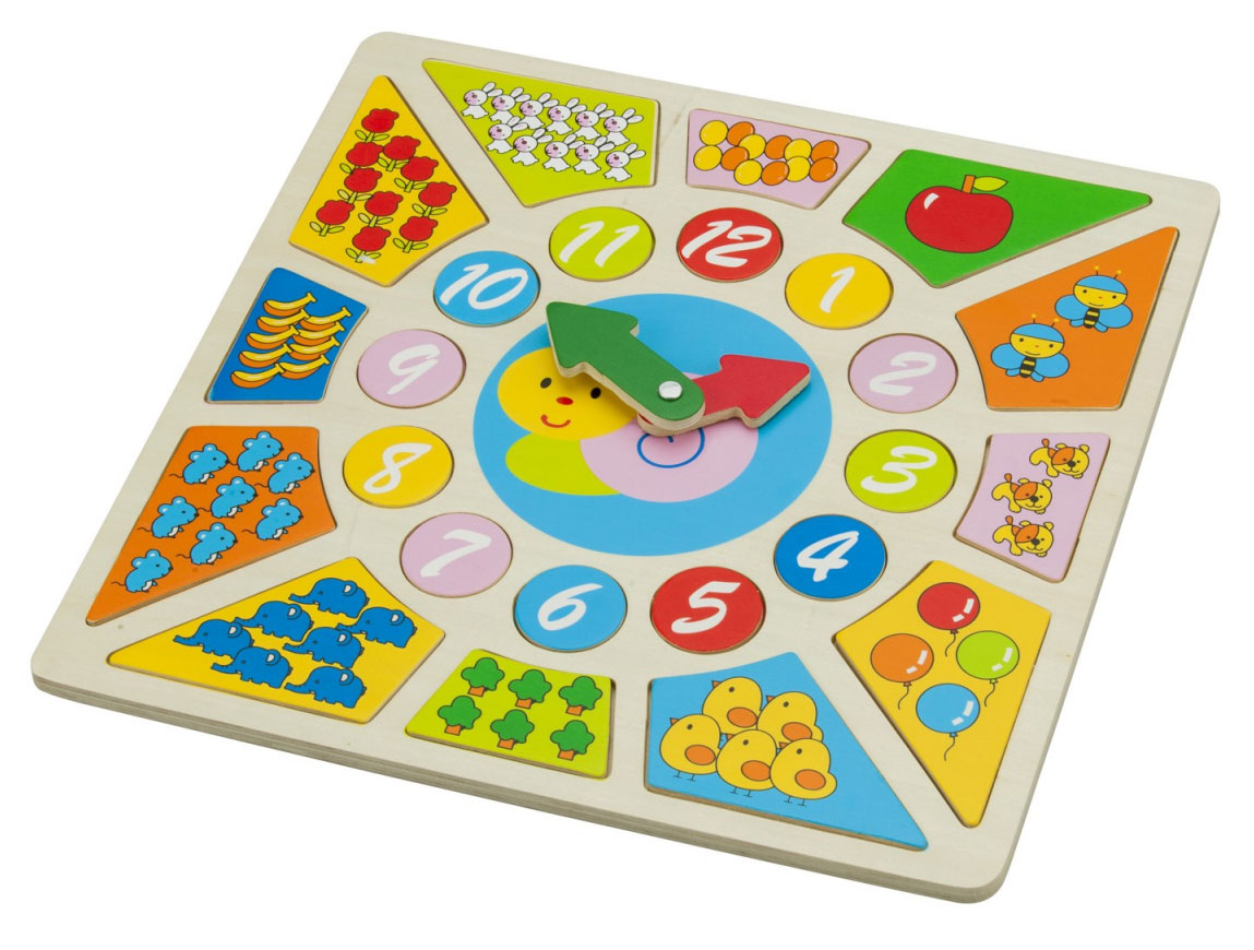 

Мульти-пазл New Classic Toys Нью Классик Тойс Часы 30 × 30 × 1 см (18250)