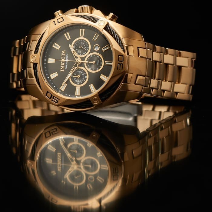 

Американские мужские наручные часы хронограф Invicta (Инвикта) 34119 Bolt