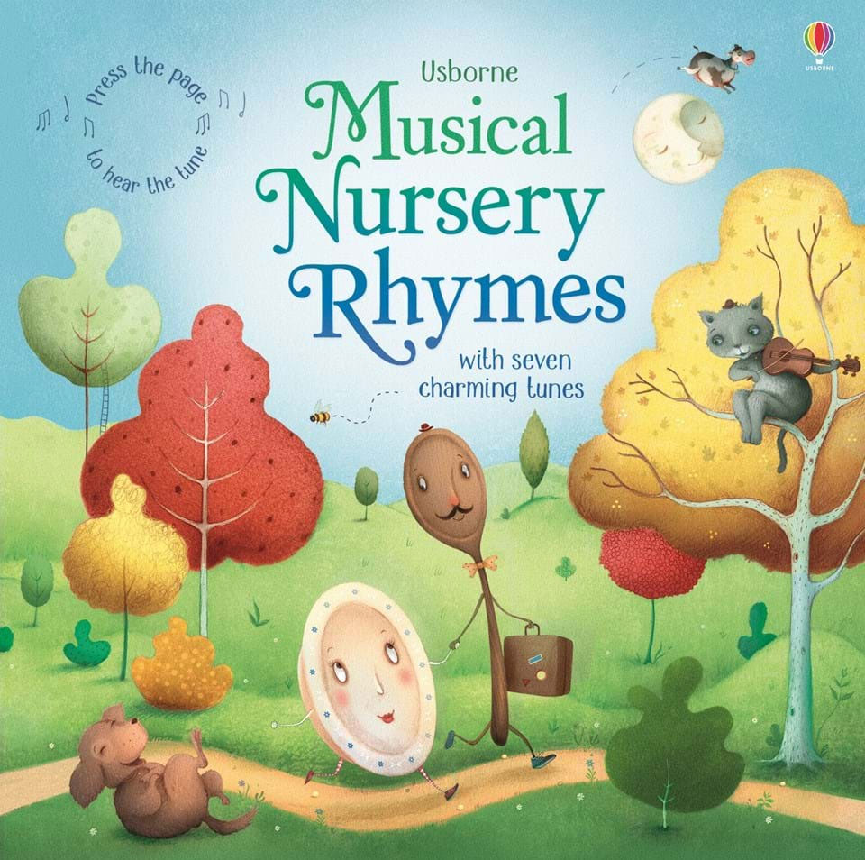 

Книга со звуковыми эффектами Usborne Усборн Nursey Rhymes английский язык (9781474918985)