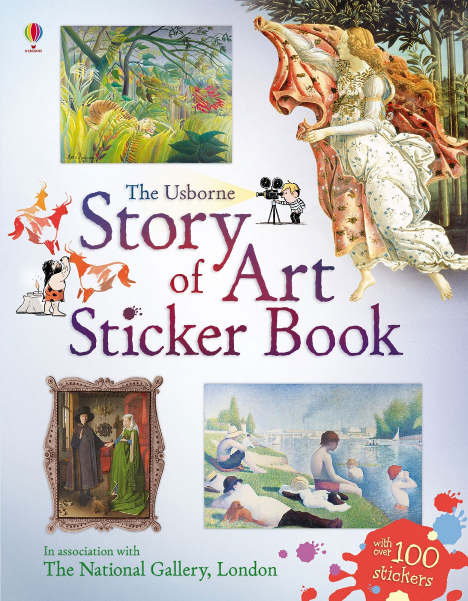 

Книга с наклейками Usborne Усборн Story of Art, англ. язык (9781474953092)