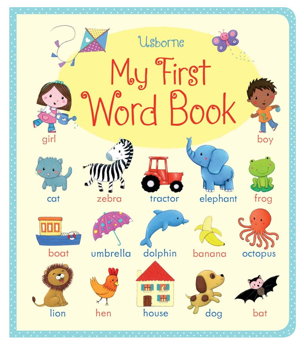 

Обучающая книга Usborne Усборн Первые слова английский язык (9781409551836)