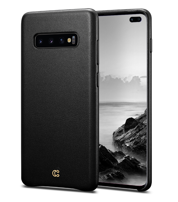 

Чехол Spigen Cyrill Smooth Leather для Samsung Galaxy S10 Plus Black