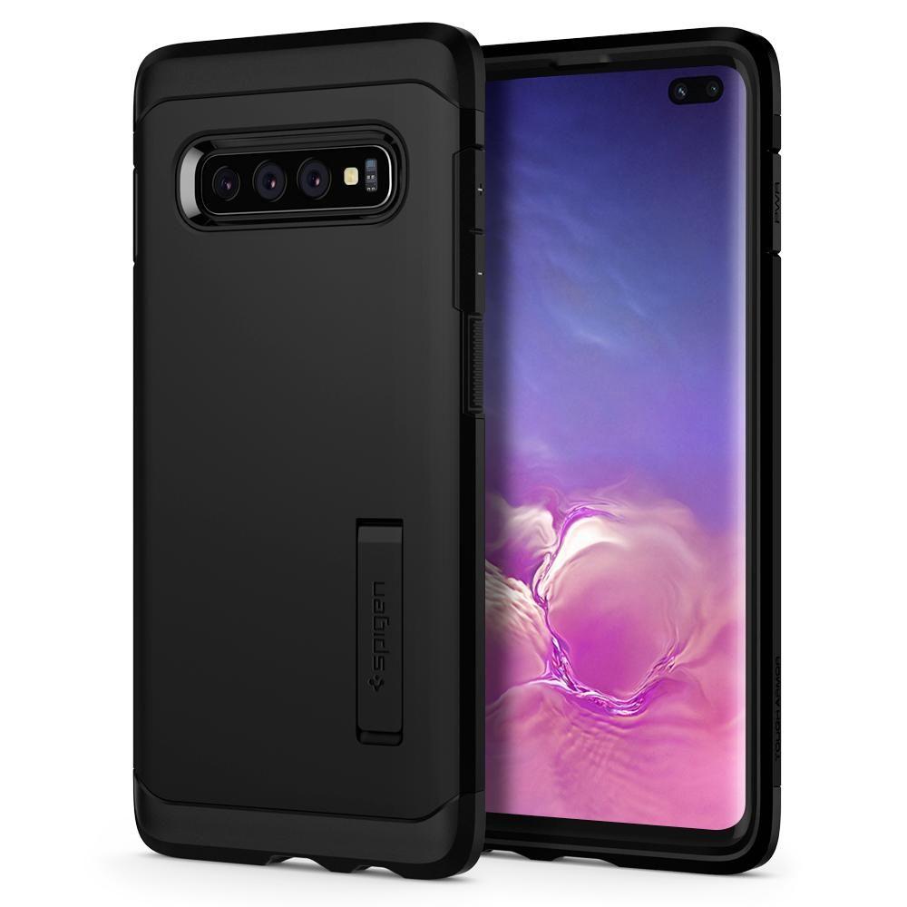 

Чехол Spigen Tough Armor для Samsung Galaxy S10 Plus Black