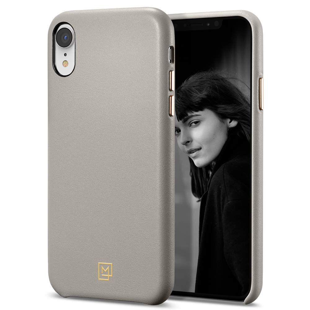 

Чехол Spigen La Manon Calin для iPhone XR Oatmeal Beige