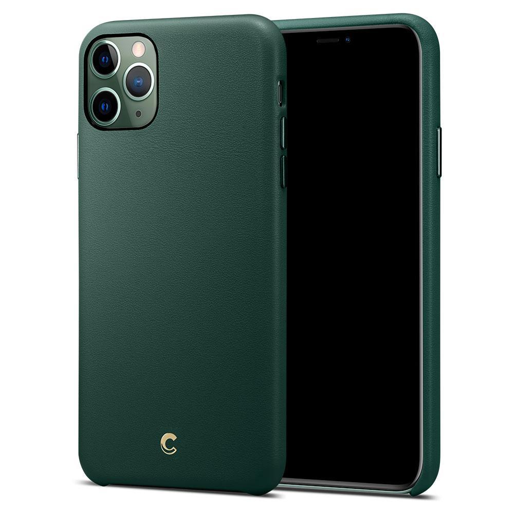 

Чехол Spigen Ciel Basic Leather для iPhone 11 Pro Forest Green