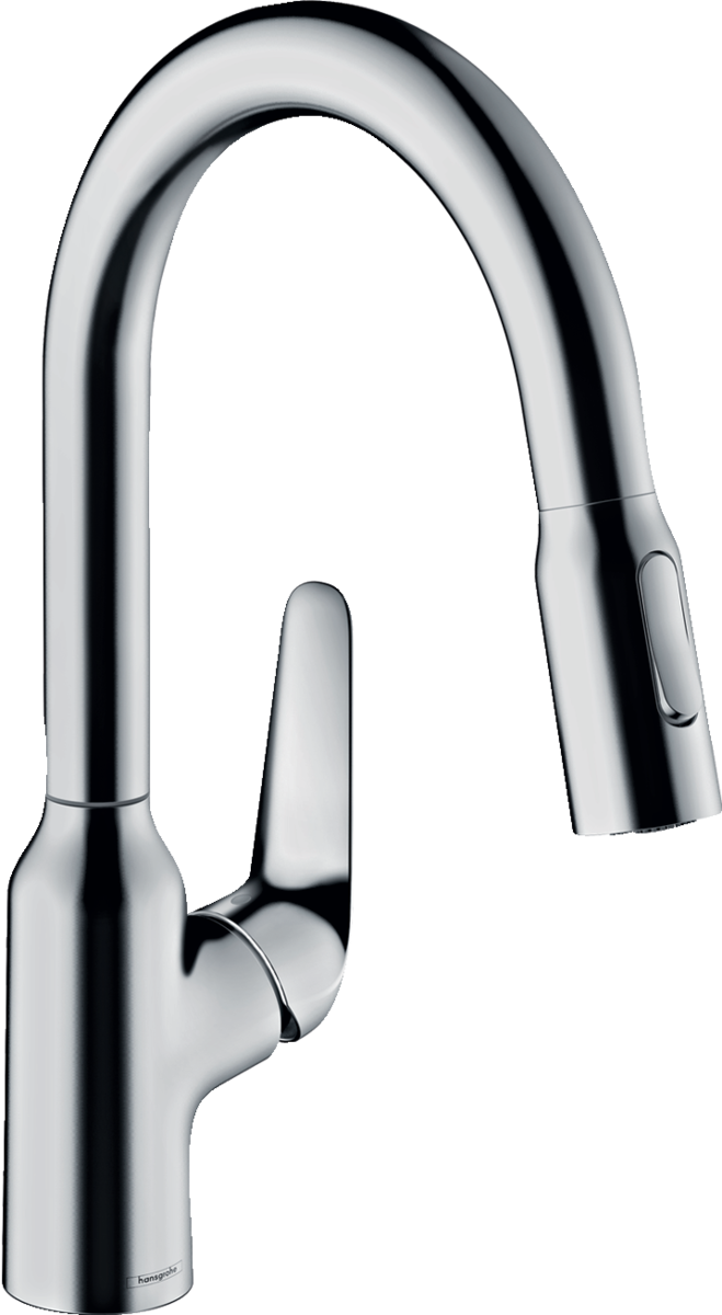 

Змішувач для кухні Hansgrohe M42-H180 з висувним виливом 71801000