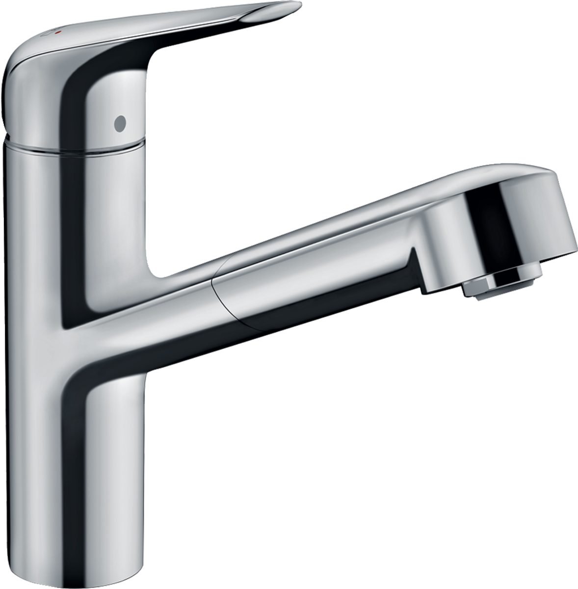 

Змішувач для кухні Hansgrohe M427-H150 з висувним виливом 71814000