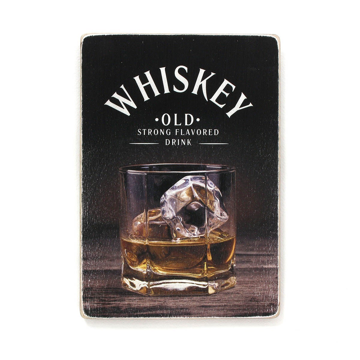 

Деревянный постер Wood Posters "Whiskey. Old strong flavored drink" (A1 формат, фанера)