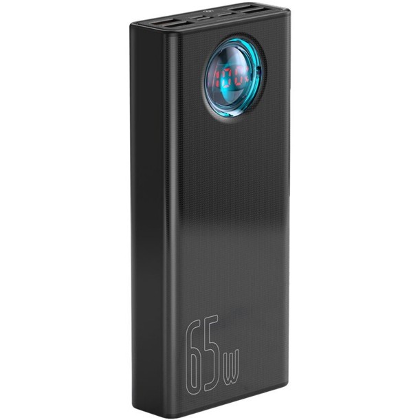 

​Внешний аккумулятор Power Bank Baseus Amblight Digital Display Quick Charge 30000mAh 65W PPLG-A01 black