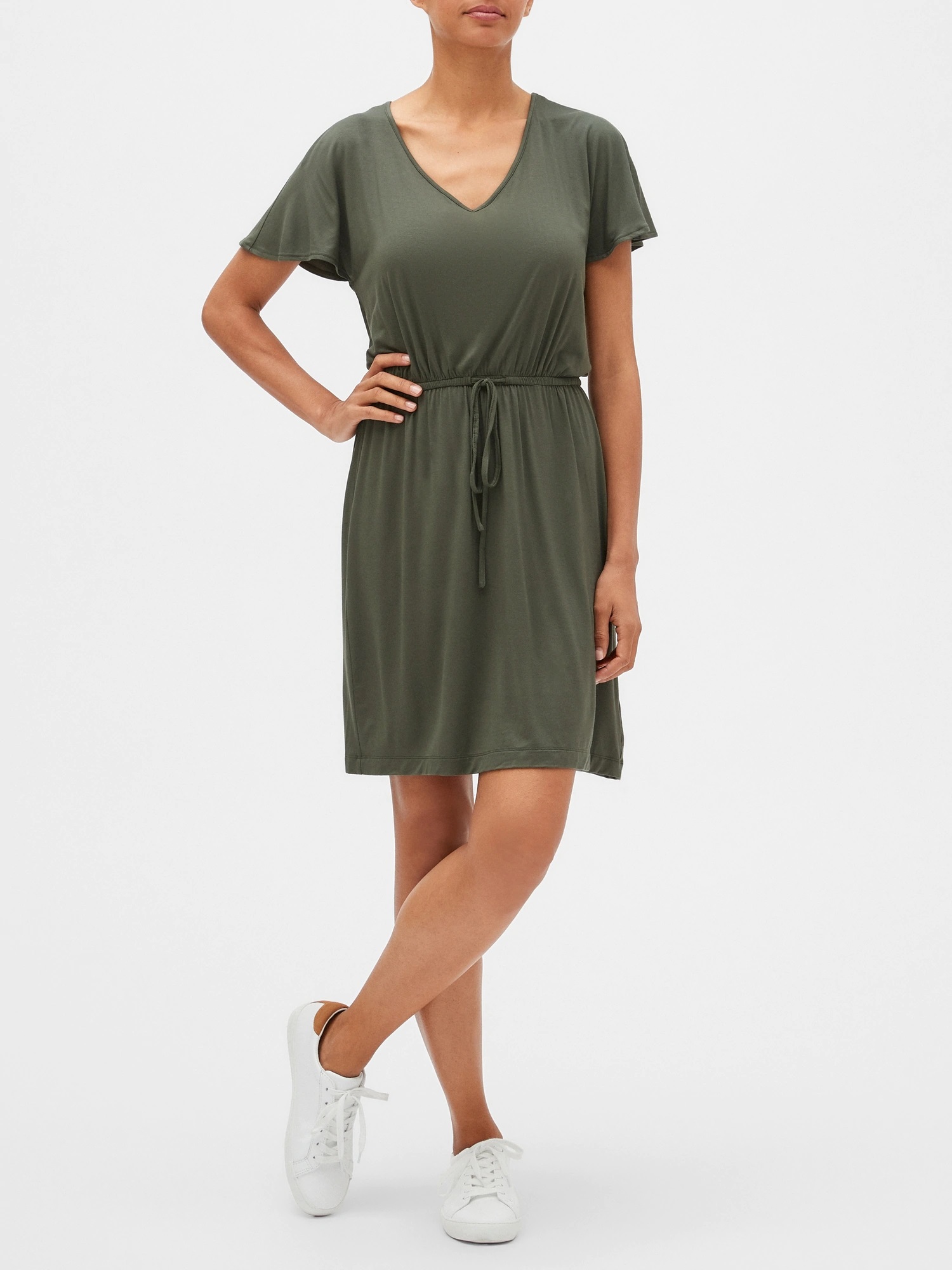 

Платье женское - платье GAP GA0490W  T Хаки, Платье женское - платье GAP GA0490W S T Хаки
