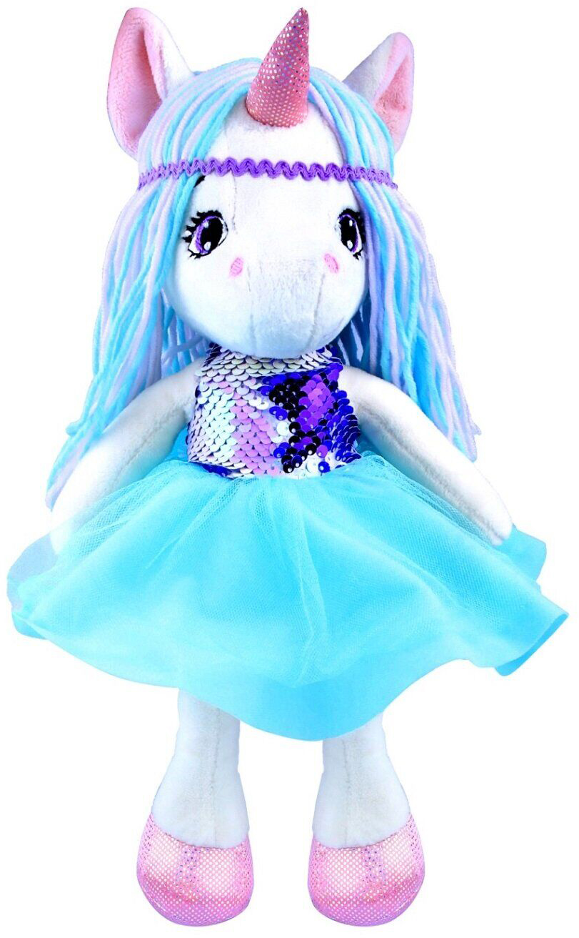 

Мягконабивная кукла Fancy Dolls Единорожка 35 см (4812501169287)