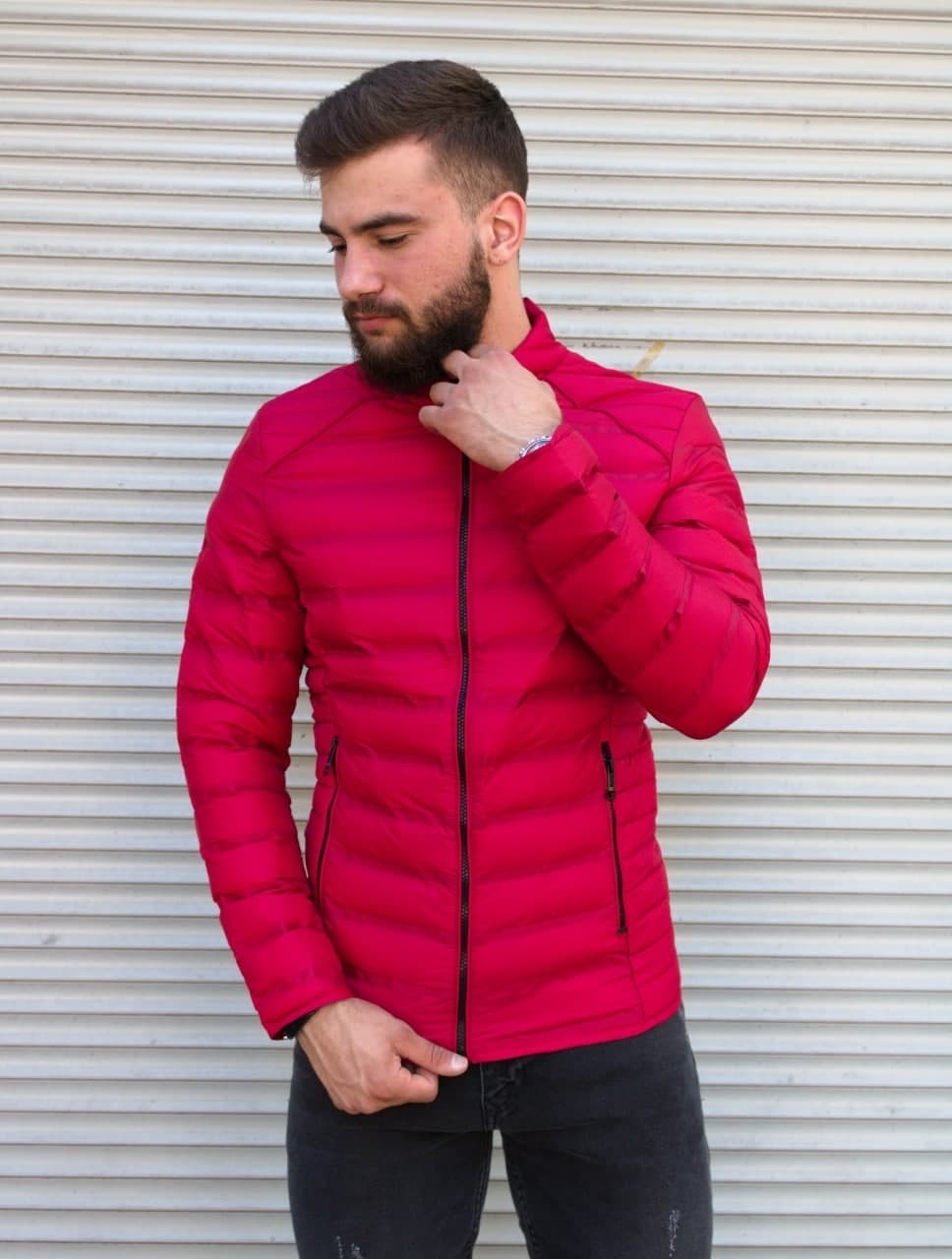 

Куртка ZKE Red  красная 1896, Куртка ZKE Red 4XL красная 1896-4XL