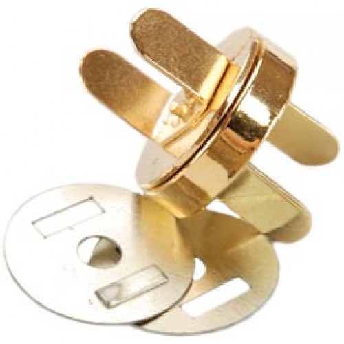 

Магнітна застібка для сумки Sunbelt Fasteners золото (MS18MM-G)