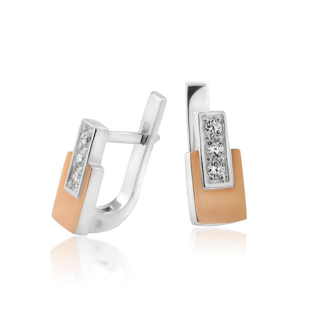 

Серьги с камнями Юрьев 410 с