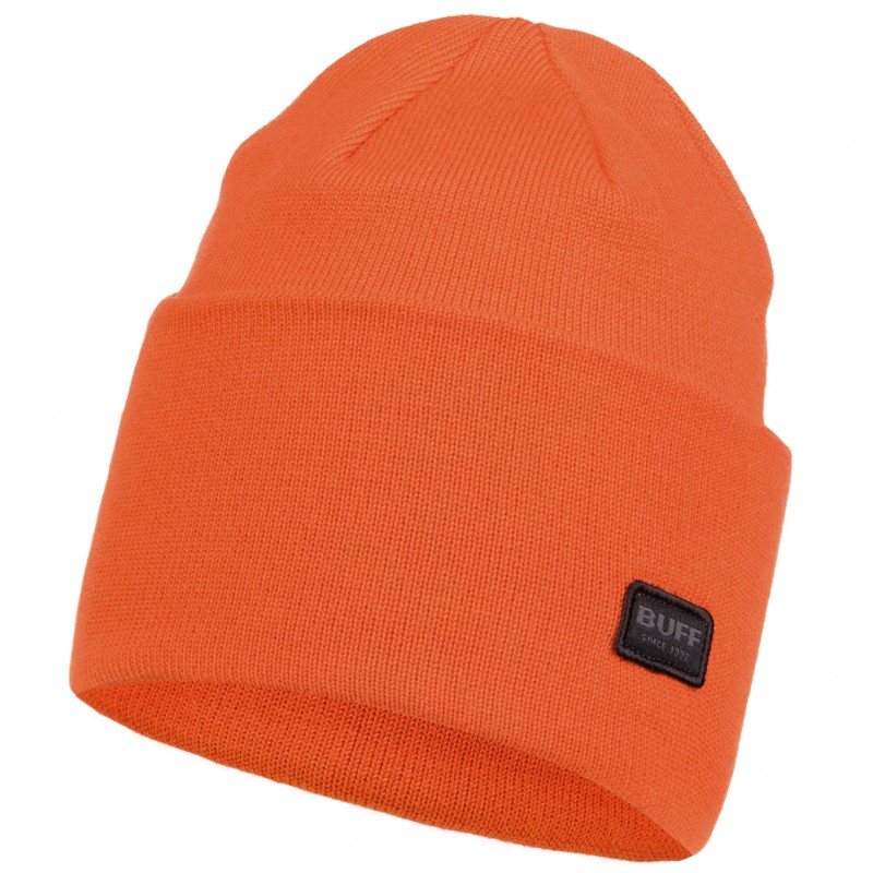 

Теплая зимняя шапка Buff Knitted Hat Niels Tangerine (BU 126457.202.10.00)