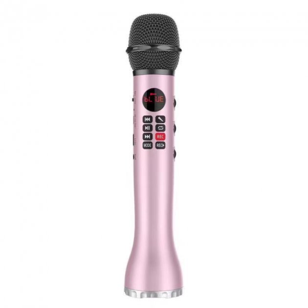

Портативный микрофон беспроводной 598 Microphone Розовый (NJ-598)