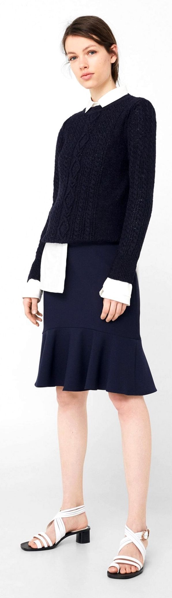 

Джемпер Mango 83035602 M Темно-синий