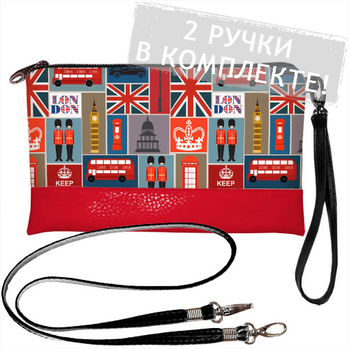 

Клатч через плечо Presentville 25х15 см 000174963
