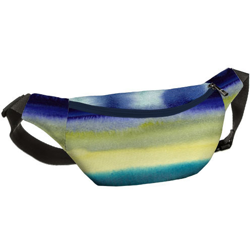 

Сумка бананка BUMBAG Разного цвета полосы Presentville 27х16 см 000174056