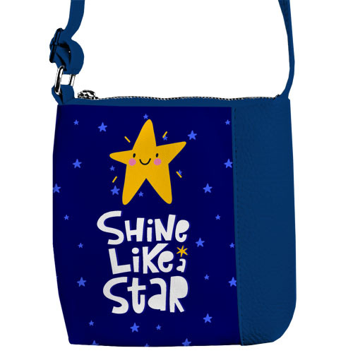 

Сумка детская Little prince/princess Shine like a star Presentville 18х18 см 000175491