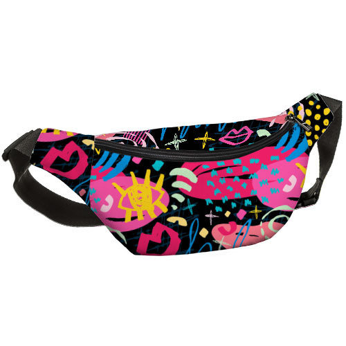 

Сумка бананка BUMBAG Абстракция Presentville 27х16 см 000174125