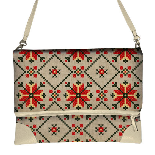 

Сумка на плечо женская Pretty Украинский орнамент Presentville 26х39 см 000171174