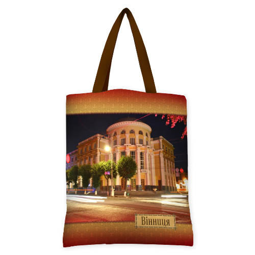 

Сумка женская тканевая Original Вінниця Presentville 40x45 см 000173489