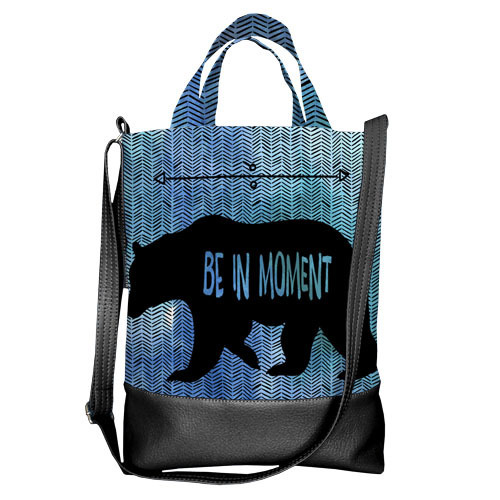 

Городская сумка City Be in moment Presentville 34х40х11 см 000170833