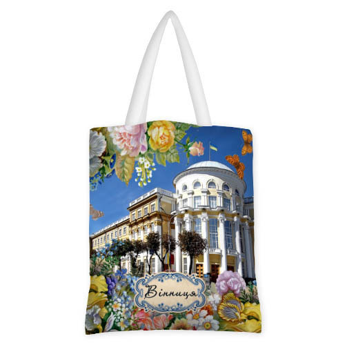 

Сумка женская тканевая Original Вінниця Presentville 40x45 см 000173334