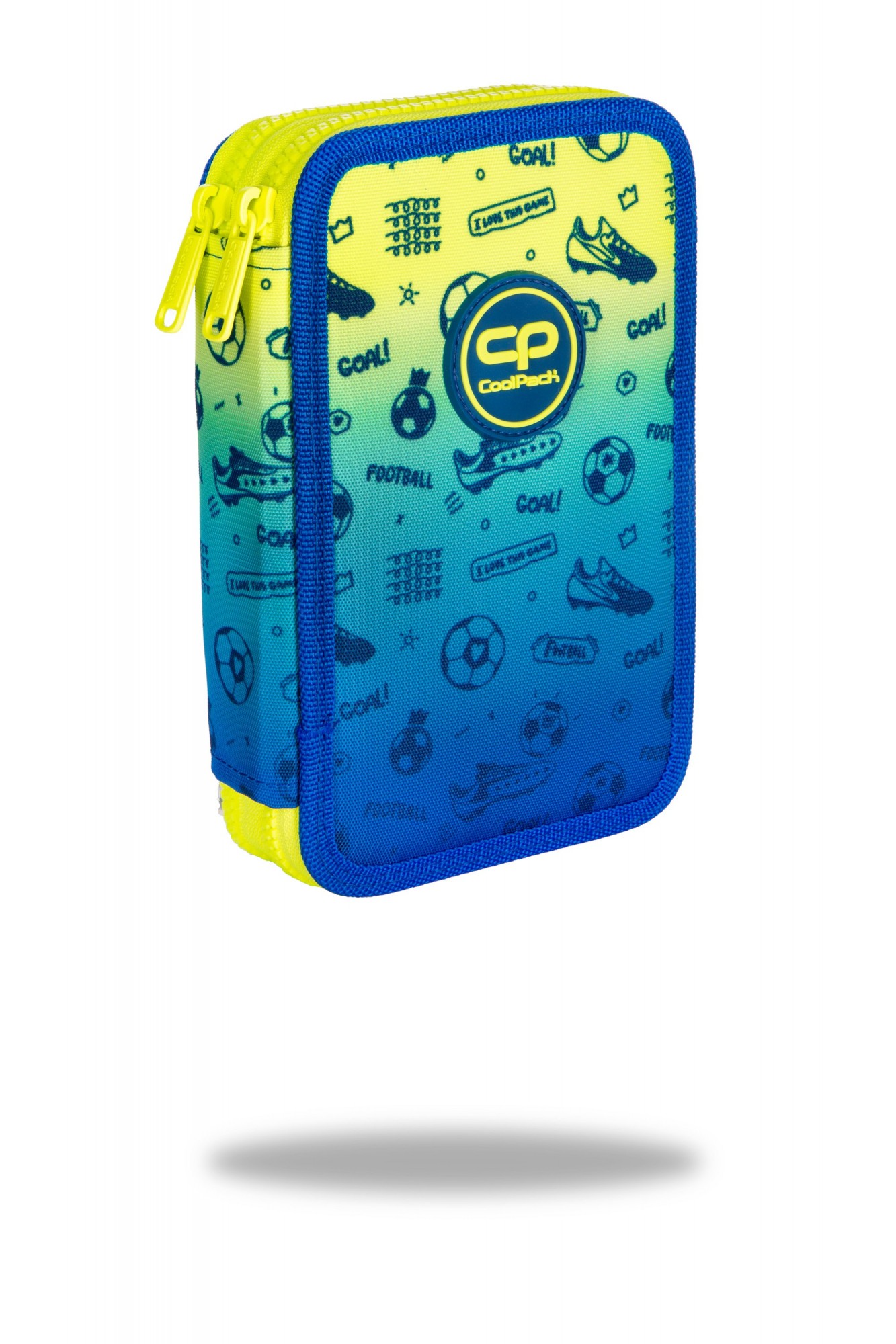 

Пенал Coolpack Jumper 2 35 предметов 2 отделения FOOTBALL 2T (D066339)