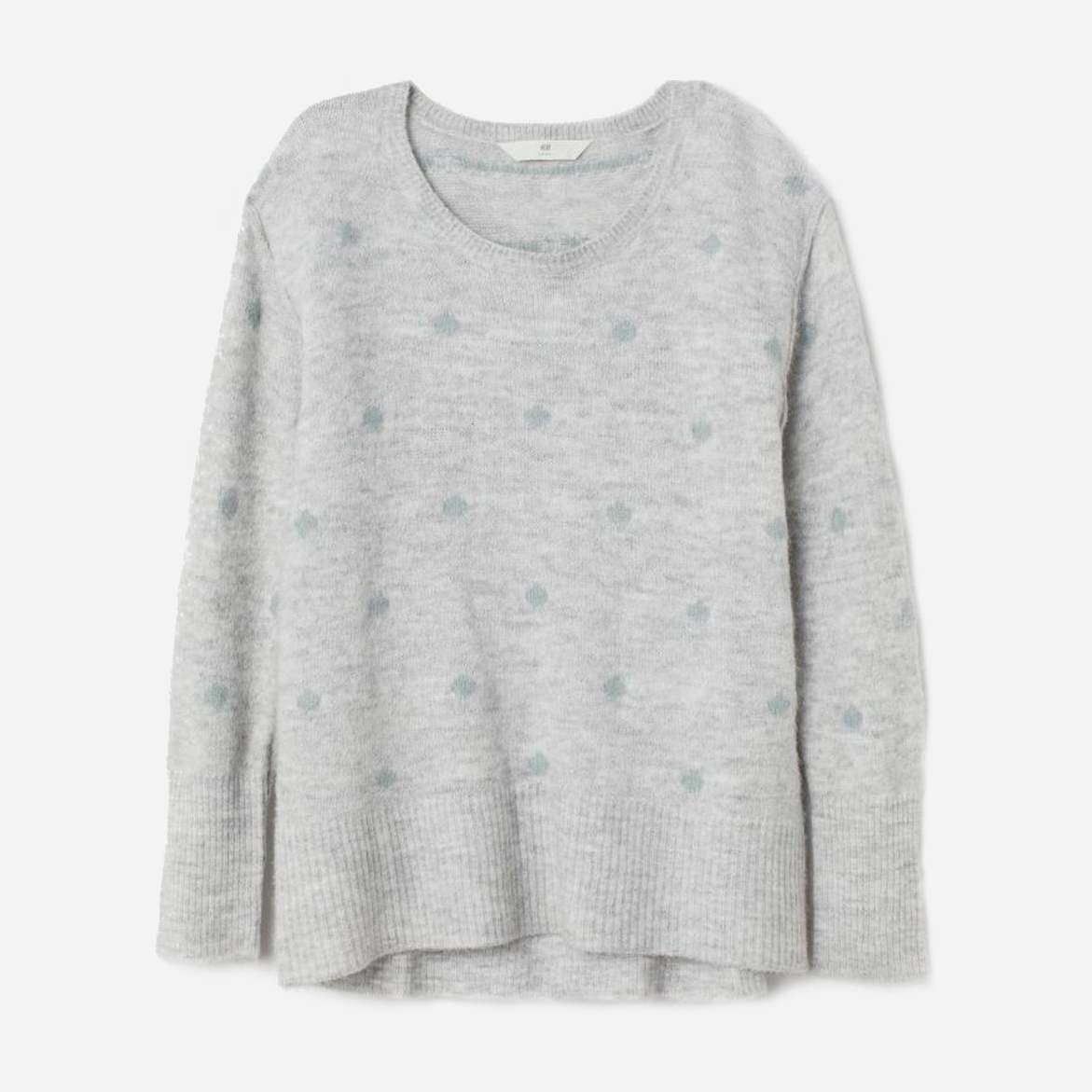 

Джемпер H&M 0496111-9  Серый, Джемпер H&M 0496111-9 XL Серый