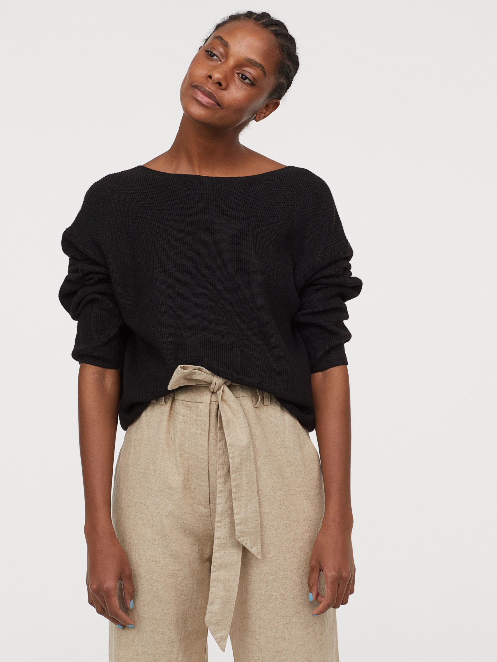 

Джемпер H&M 0747805-9  Черный, Джемпер H&M 0747805-9 S Черный