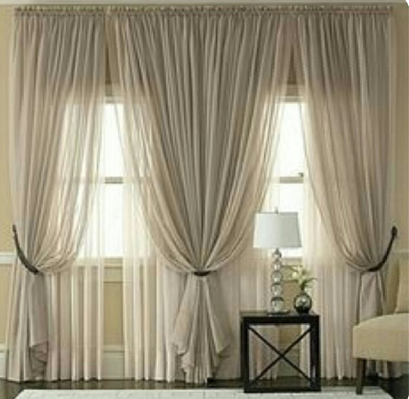 

Тюль Jolie maison Шифон 2х600х280см Бежевый