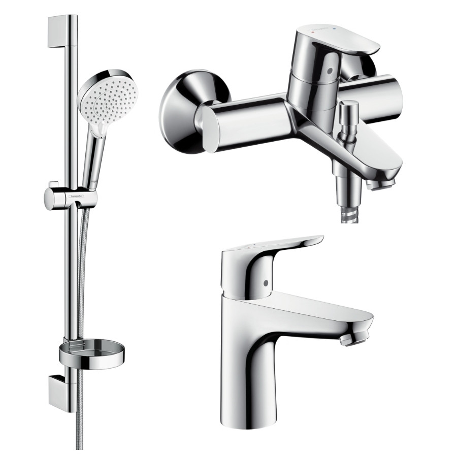 

Набор смесителей для ванны Hansgrohe FOCUS 31607000 31940000 26553400