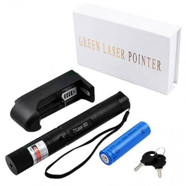 

Лазерная указка Green Laser Pointer JD-303