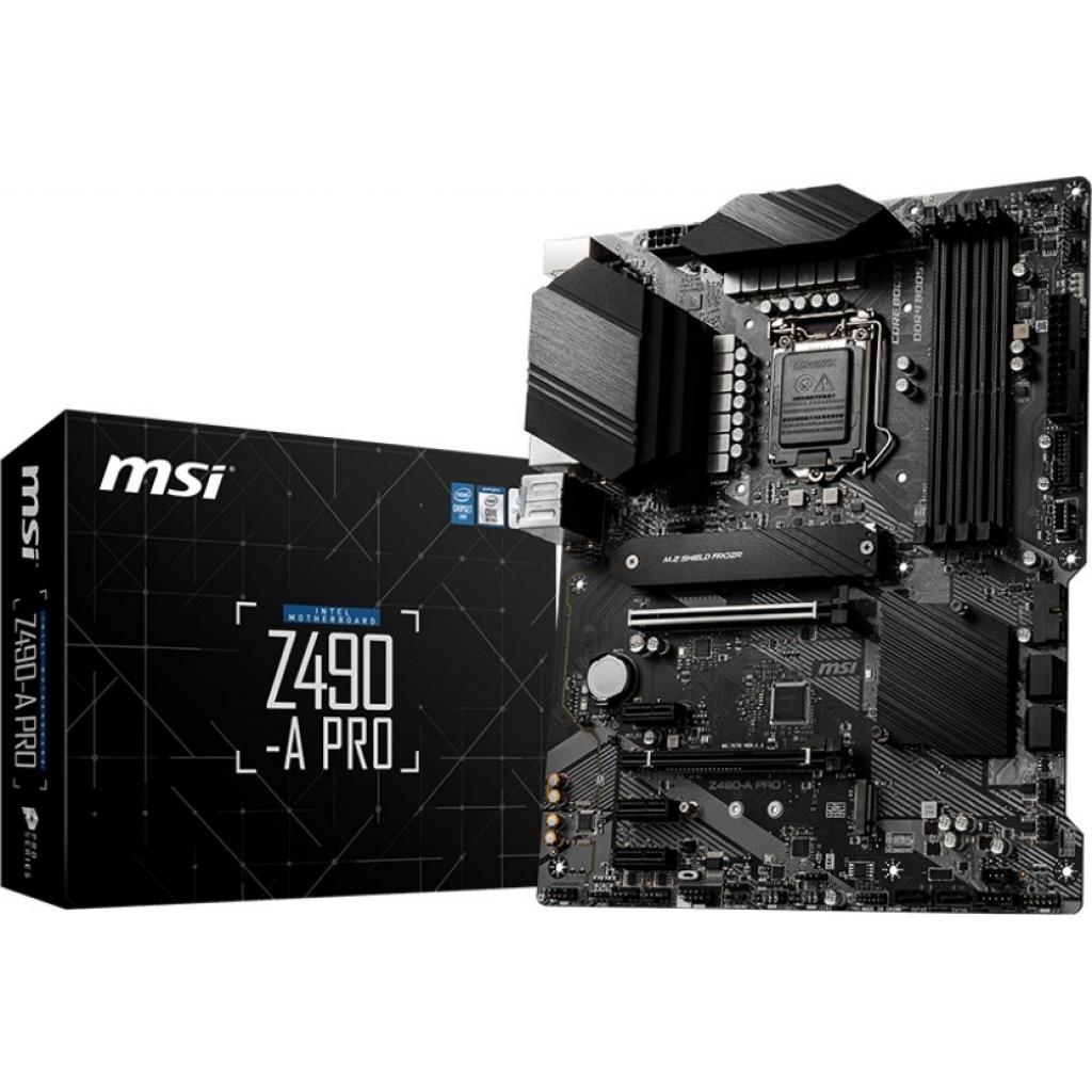 

Материнская плата MSI Z490-A PRO s1200 ATX (Z490-A PRO) Over-Stock