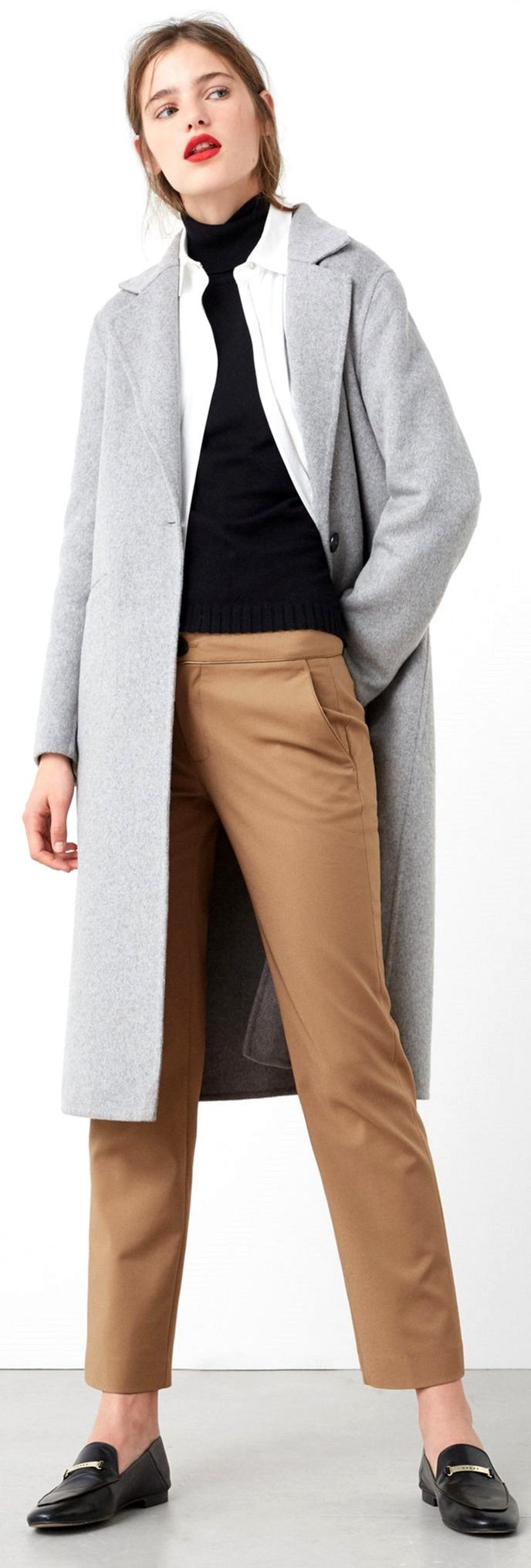 

Брюки Mango 71087016 34 Коричневые