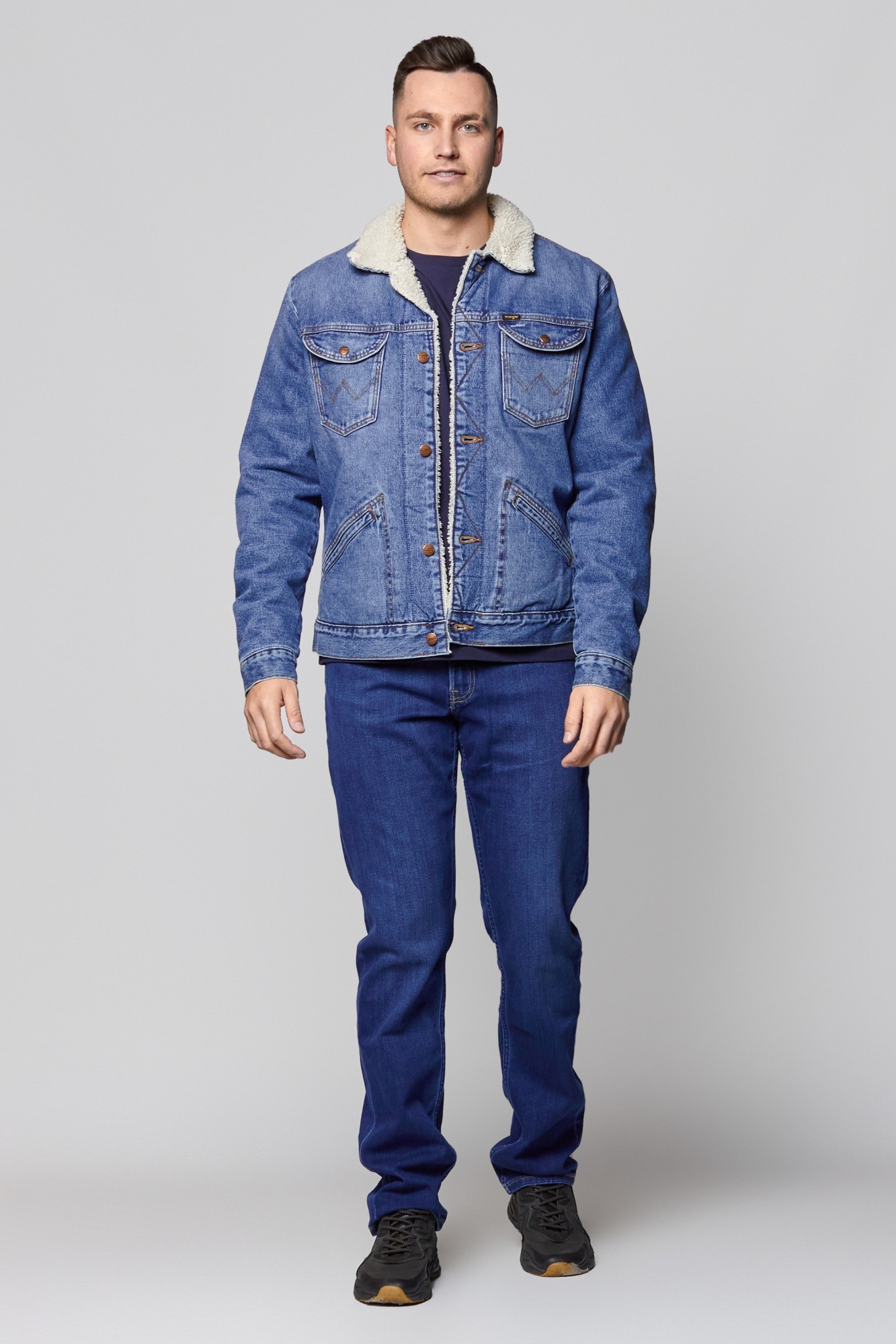 

Шерпа Wrangler 124MJ Sherpa Regular Fit Голубой -00, Шерпа Wrangler 124MJ Sherpa Regular Fit Голубой XL-00