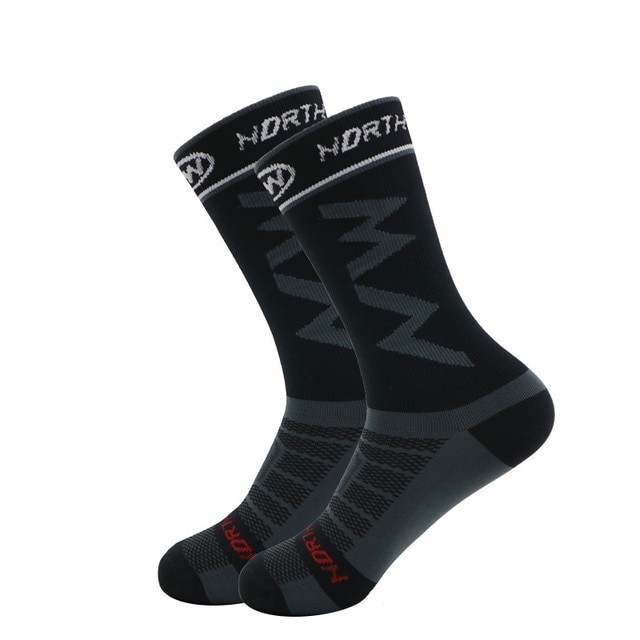 

Велосипедные / беговые Носки NW Northwave coolmax ,черный с серым , 39-44