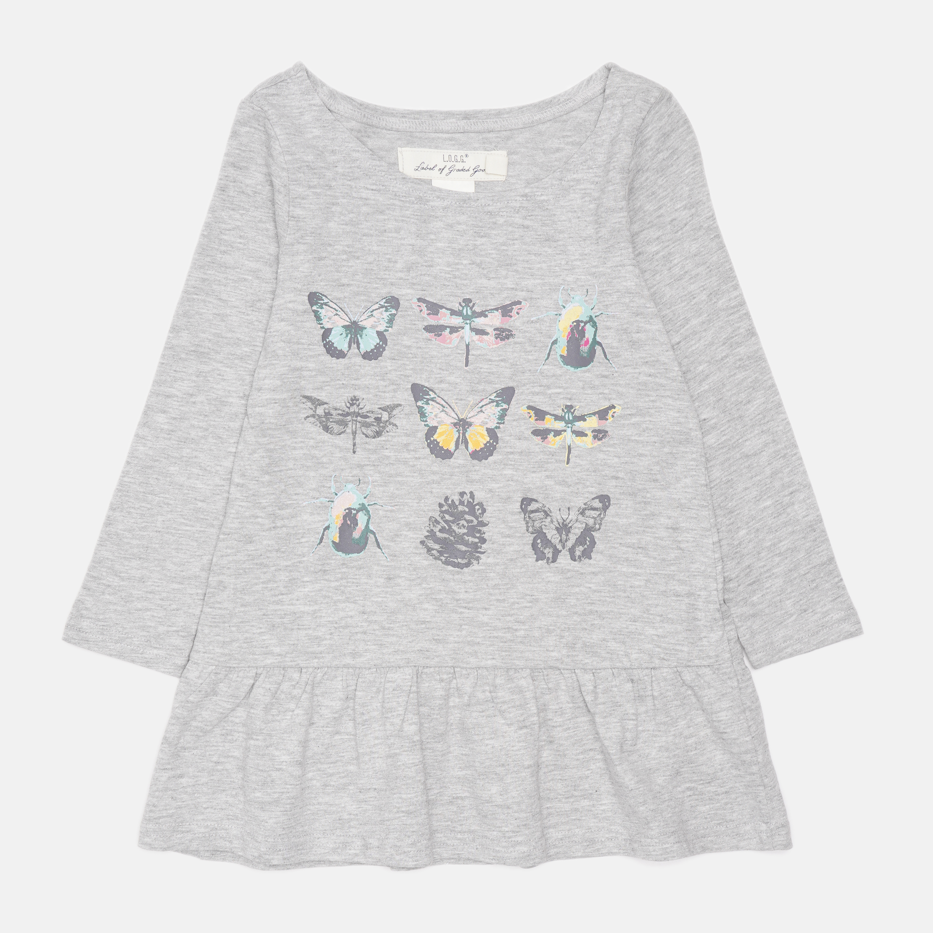 

Платье H&M 1111-3080842 92 см Серое