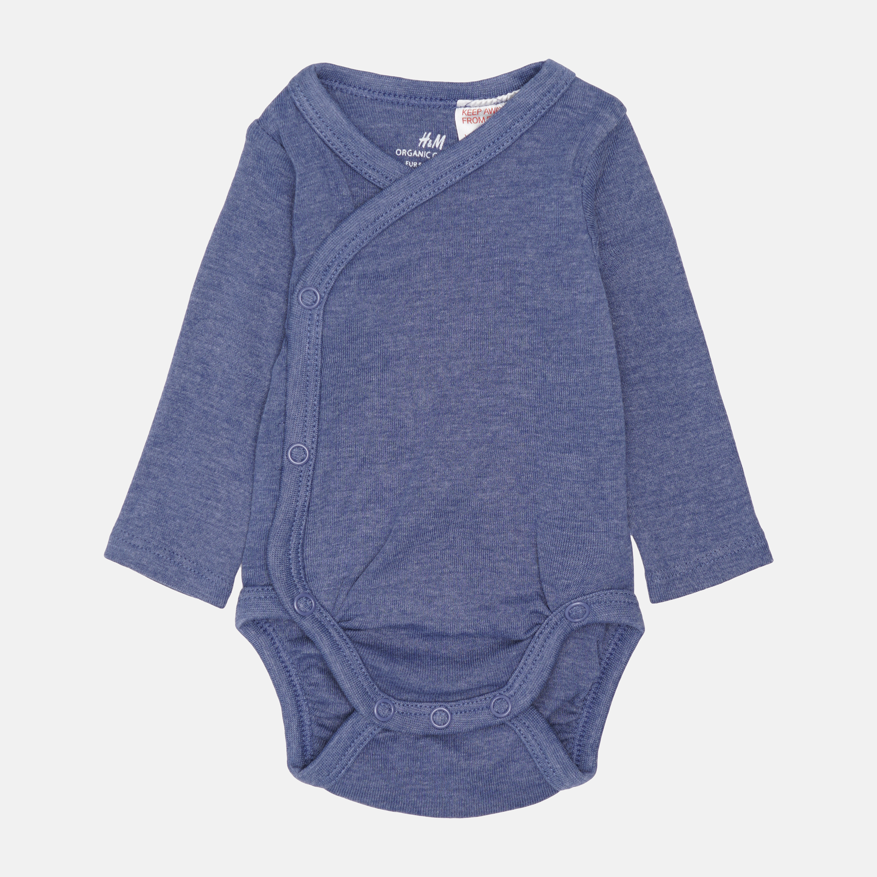 

Боди-распашонка H&M 711-624443 50 см Темно-синяя
